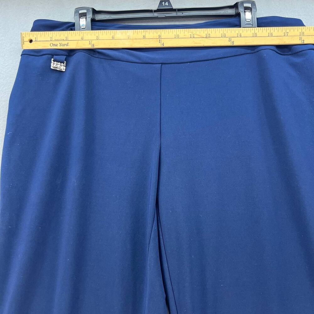 NWOT Lisette Montreal Lis Emma Capri Size Large Navy Blue - Picture 3 of 11